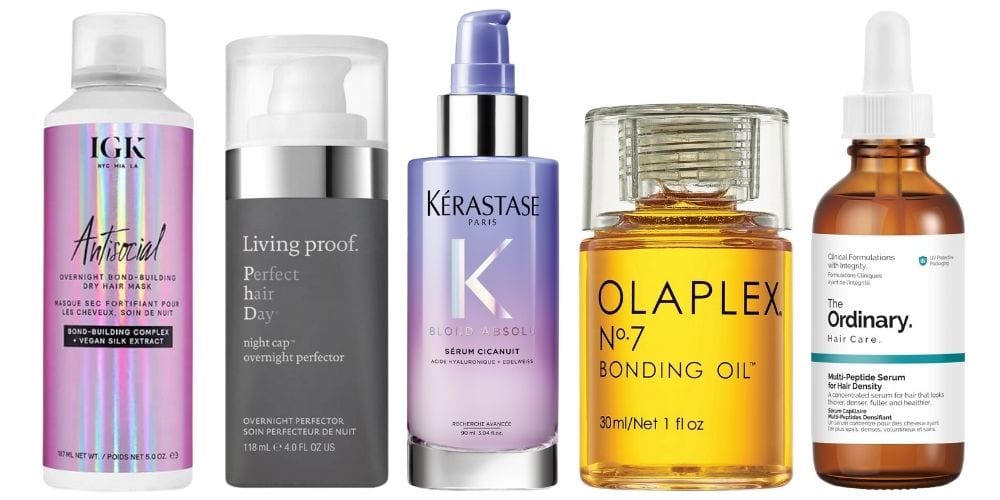 Hair treatments that work while you sleep for silky and strong strands