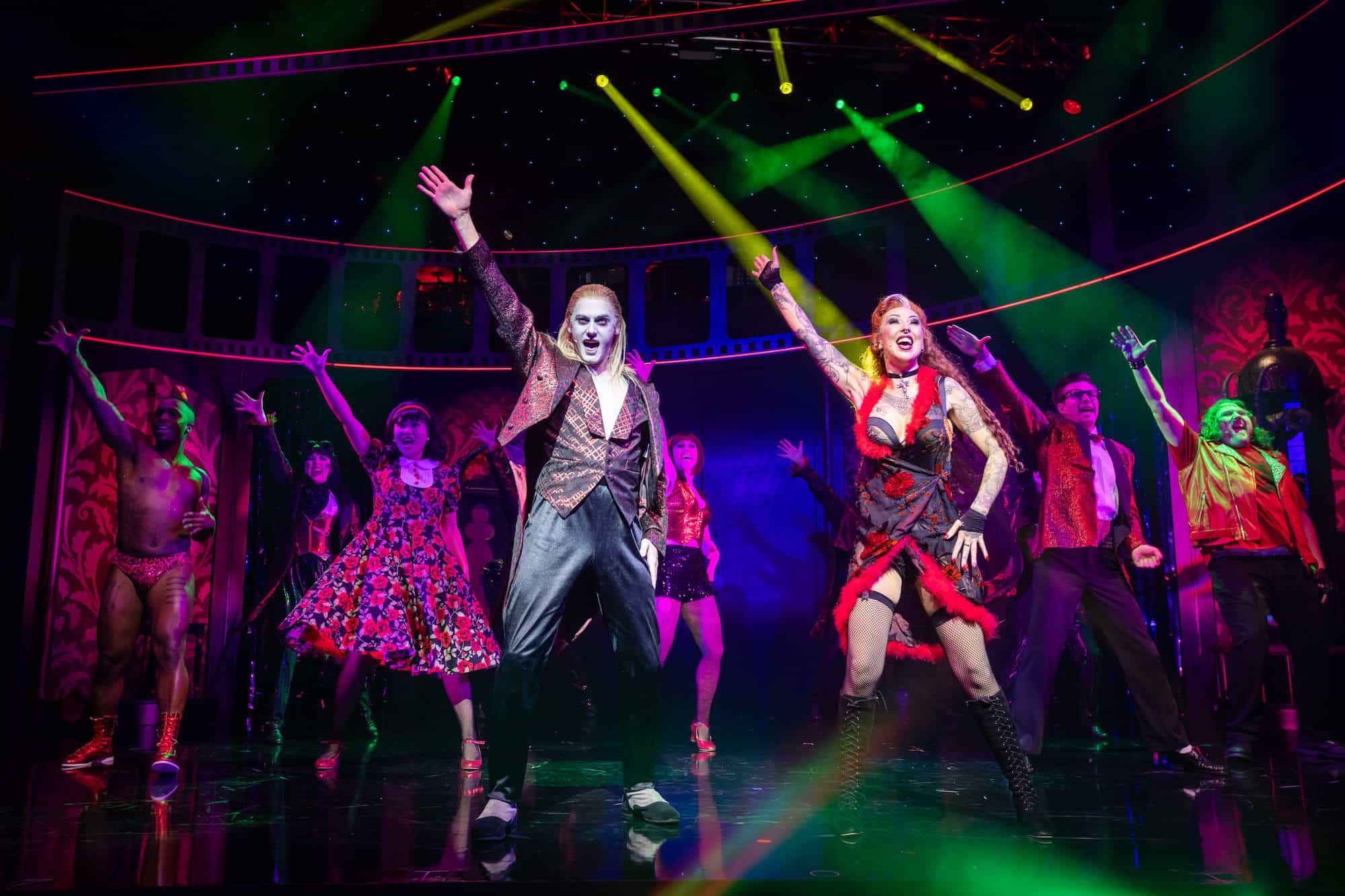 Jason Donovan sparkles as Dr FrankNFurter in Rocky Horror