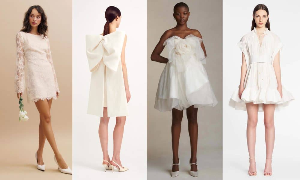The Best Short Wedding Dresses For The Modern Bride
