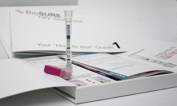 The BioSure HIV Self Test kit goes on sale in the UK. Photo: BioSure