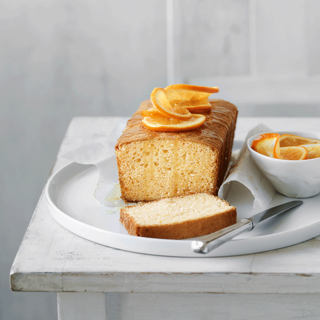 Orange Syrup Madeira Cake