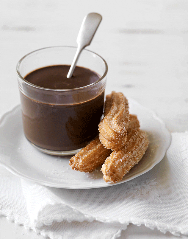 Churros with Hot Chocolate