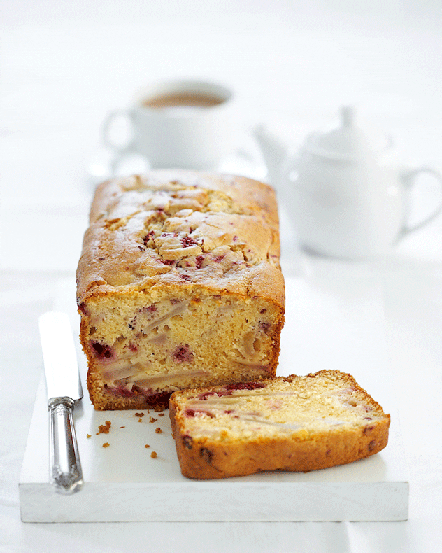 Pear & Raspberry Bread