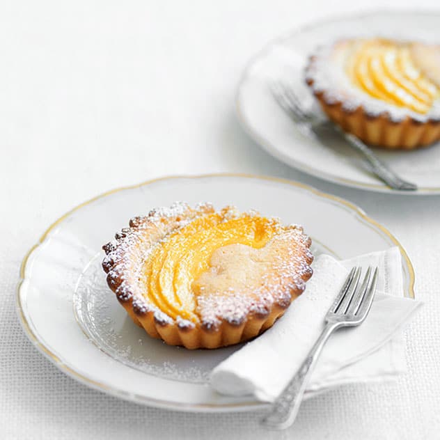 Mango and Almond Tarts