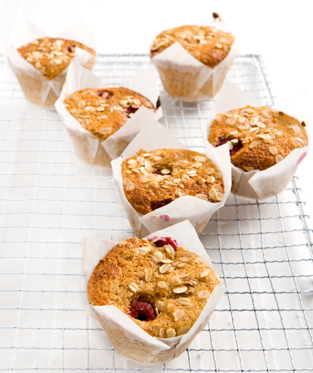 Carrot and Raspberry Muffins