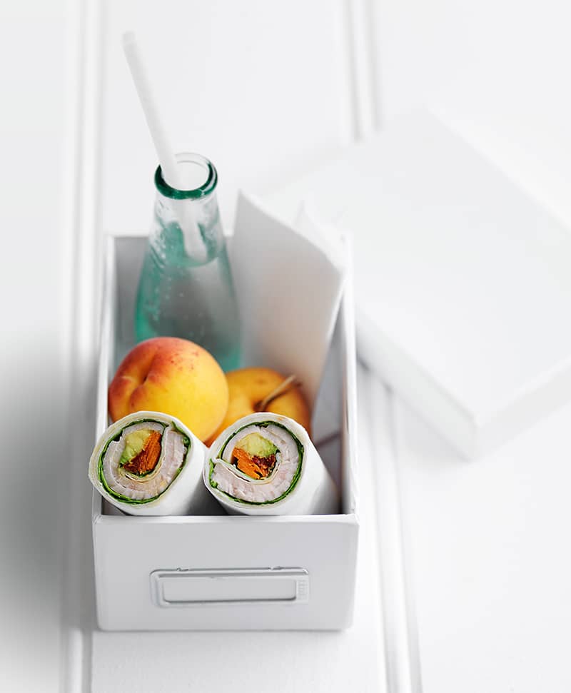 Turkey and Vegetable Roll-Up