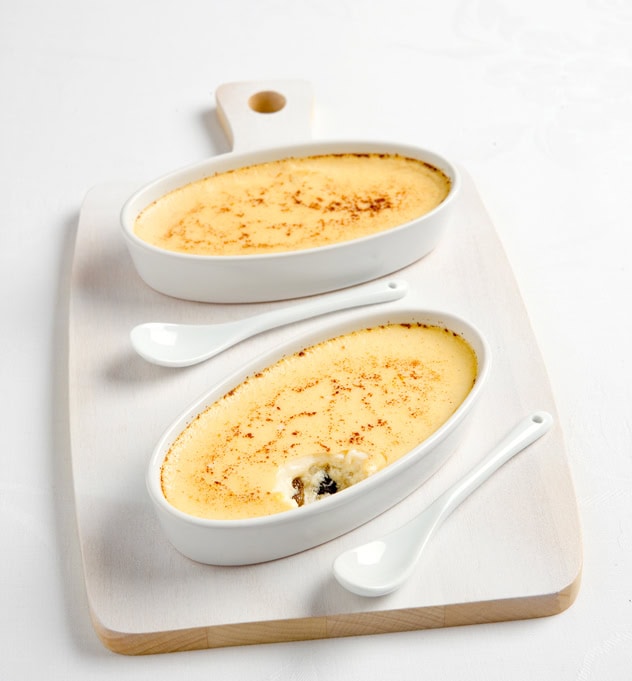 Baked Coconut  Rice Custard