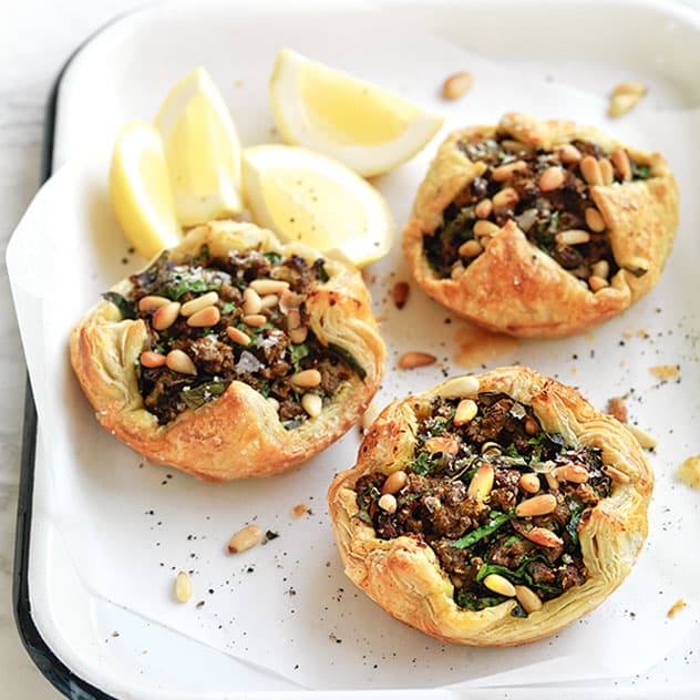 Bobotie Tart (Little Mince Pies)
