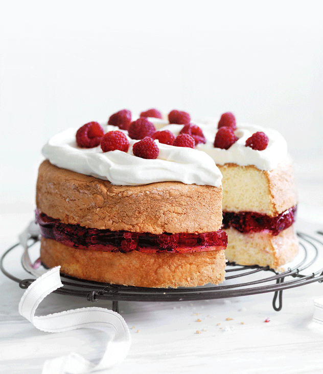 Raspberry Jelly Sponge