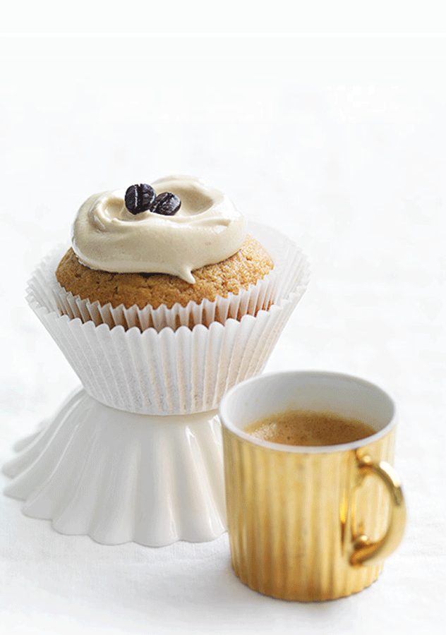 Irish Coffee Cream Cupcakes
