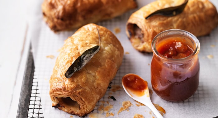 Sage, Pork, and Fennel Sausage Rolls