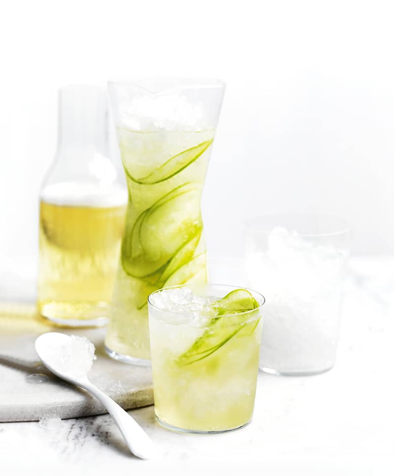 Apple Cider & Elderflower Cocktail