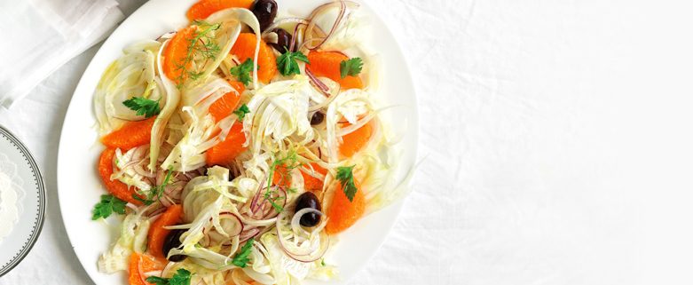 Fennel, Orange  and Olive Salad
