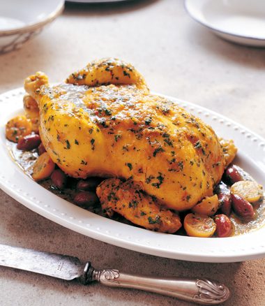 Moroccan Chicken with Preserved Lemon and Olives