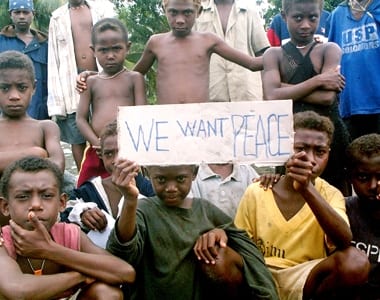 Solomon Islands faces tragic past