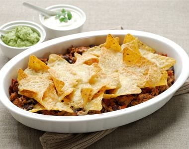 Nacho Turkey Bake