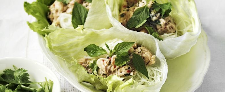 Prawn and Crab Lettuce Cups