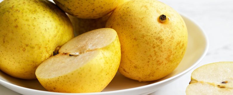 3 ways with Nashi Pears