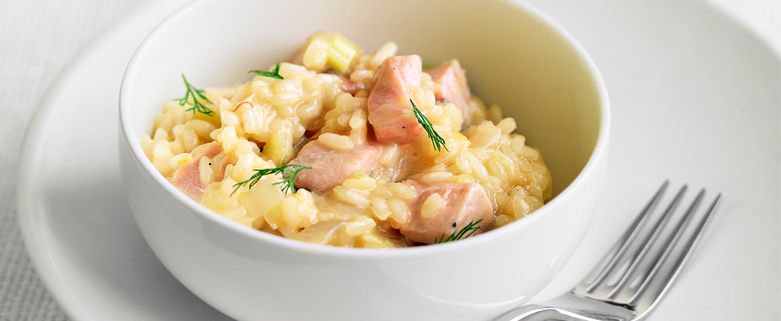 Salmon and Lemon Risotto