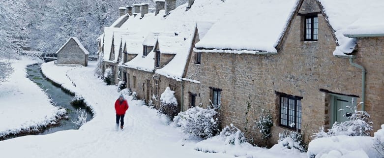 Snowed-in Brits start to stray