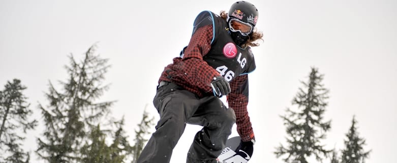 Snowboarders come in from the cold
