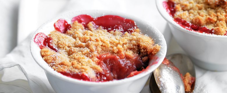 Rhubarb Crumble