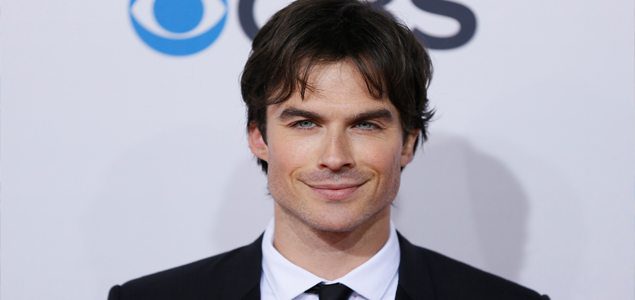 Actor Ian Somerhalder, of the series "The Vampire Diaries" is a likely choice to play lead character Christian Grey. (REUTERS)