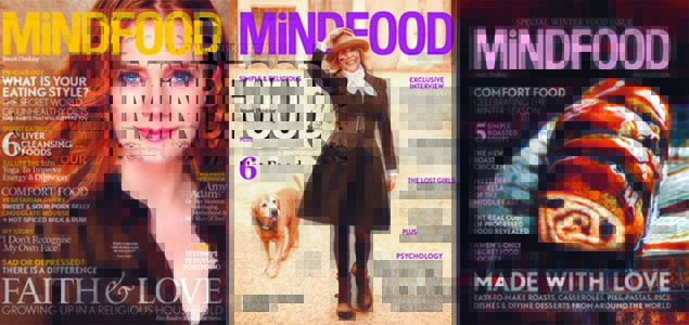 Choosing a MiNDFOOD Magazine Cover