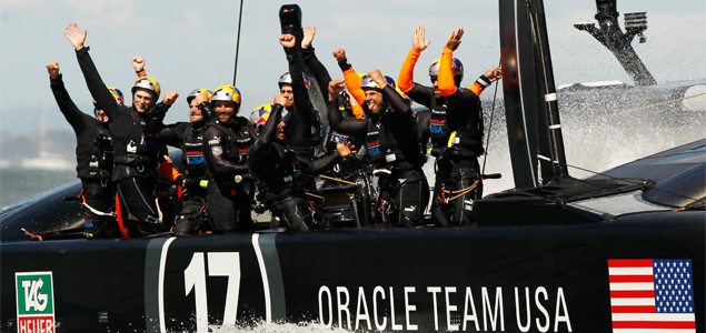 Oracle Team America wins America’s Cup