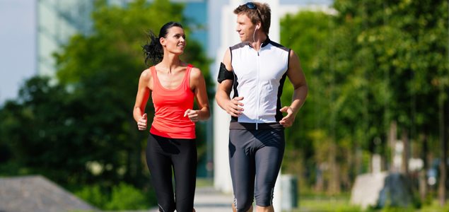 Distance running slows down ageing process