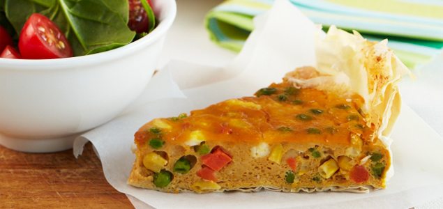 Butternut Pumpkin Quiche