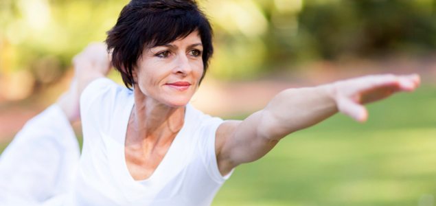 Ease the symptoms of menopause with yoga