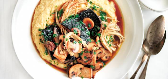 soft-polenta-with-mushrooms-and-consomme