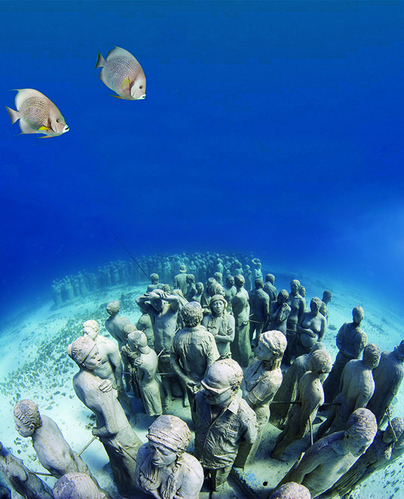 Jason deCaires Taylor's underwater creations