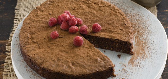 Gluten Free Chocolate Muesli Cake