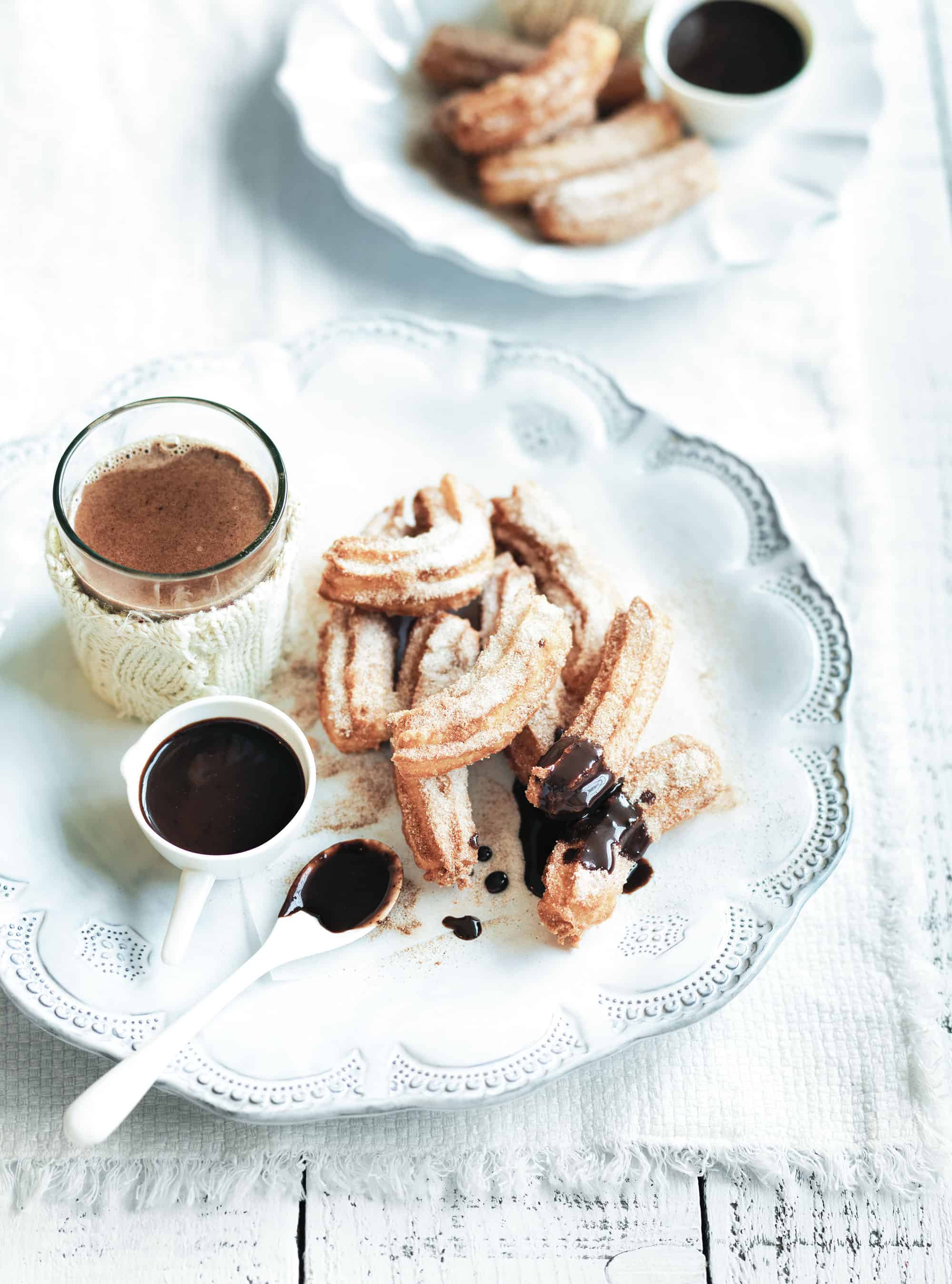 Churros and Chocolate Sauce Recipe