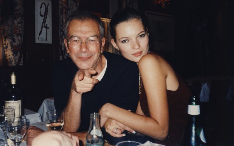 Michael White and Kate Moss