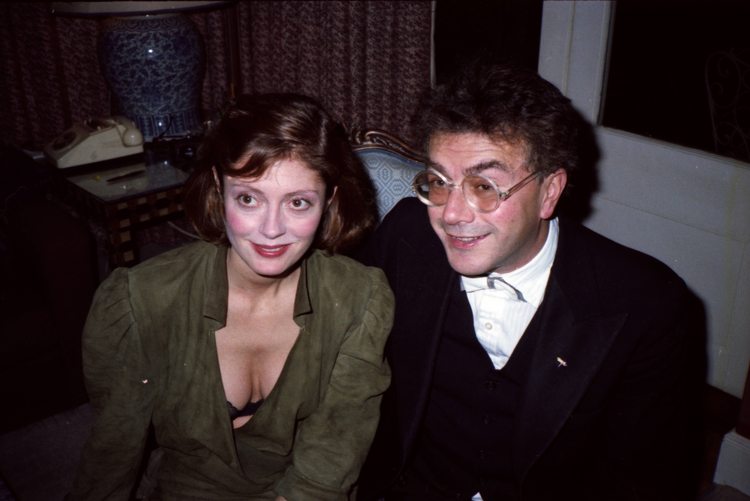 Michael White with Susan Sarandon