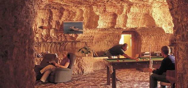 Underground living in the Aussie Outback