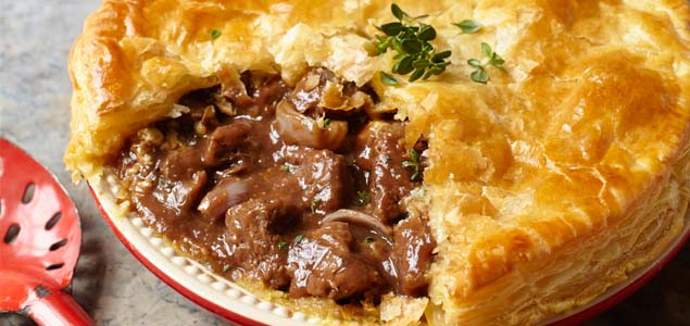 Ben's Steak, Dark Ale and Stilton Pie | MiNDFOOD