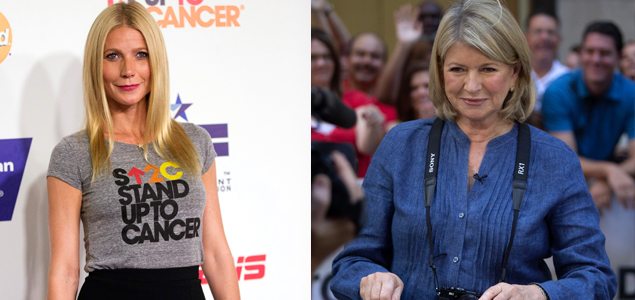 Martha Stewart tells Gwyneth Paltrow to “be quiet”