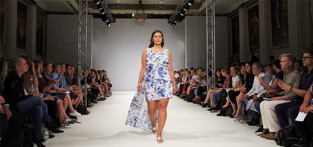 First ever plus-size collection show at London Fashion Week