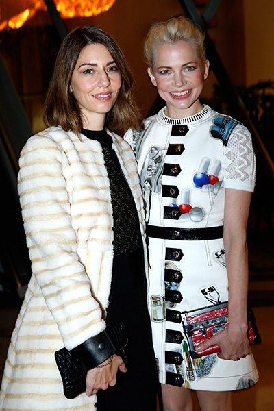 Sofia Coppola and Michelle Williams.