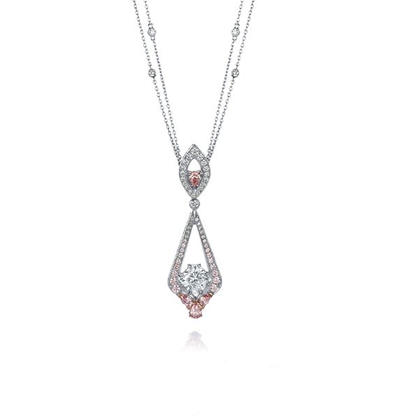 The rarity of the Argyle pink diamonds, combined with the artistry of their setting, makes this exquisite collection impossible to repeat.