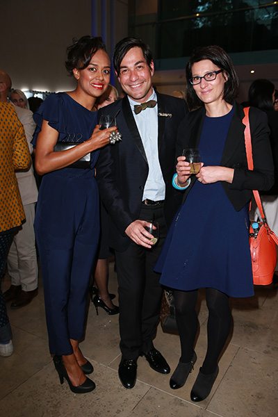 MiNDFOOD Style fashion editor Jane Mow and Robert Niw and Melina Stewart from Louis Vuitton.