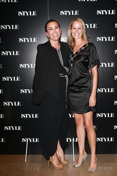 Hayley Mowday of Bobbi Brown and Kirsten Austin of Clinique.