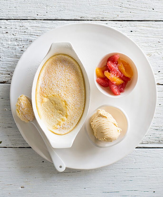Grapefruit Delicious with Brown Butter Ice-Cream