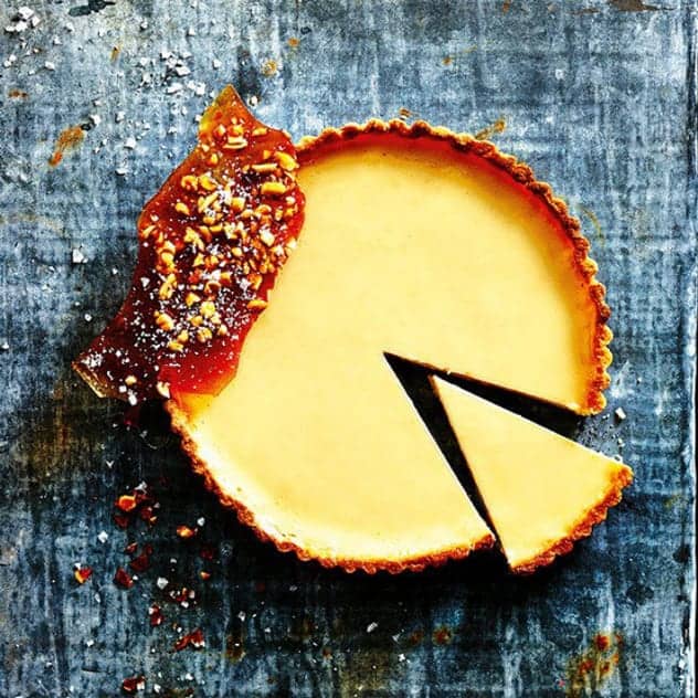 Tamarind & Lemon Tart with Salted Peanut Praline