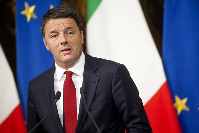 Italian prime minister Matteo Renzi, 41, resigned after a heavy defeat in today's referendum.