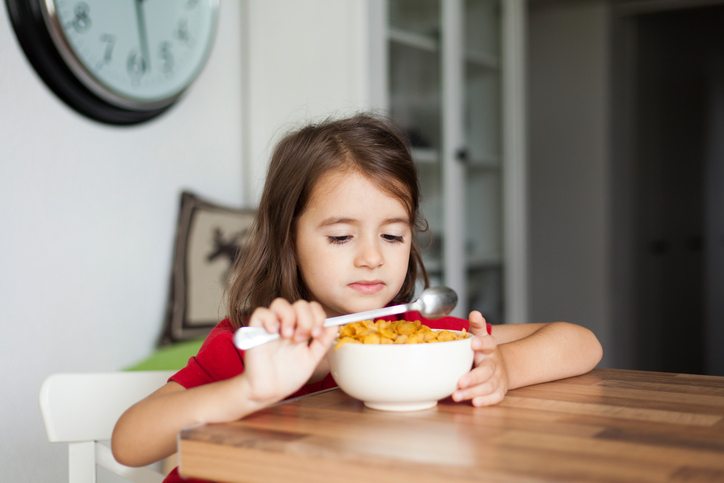 Study shows that children are consuming half their daily intake of sugar at breakfast